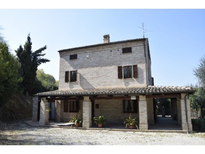 Properties for Sale_Restored Farmhouses _RESTORED FARMHOUSE FOR SALE IN THE MARCHE in the municipality of Magliano di Tenna in Italy in Le Marche_1